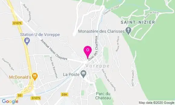 Localisation Ghislain Viallet