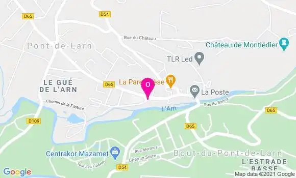 Localisation Fabien Balfet