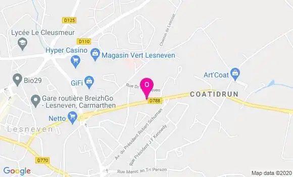 Localisation Samuel Kerharo