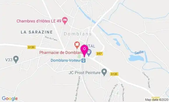 Localisation Fanny Le Mouel