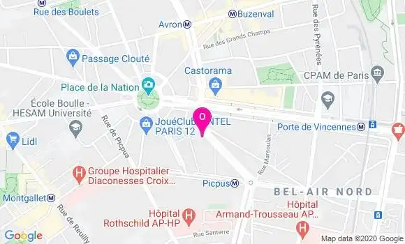 Localisation Emmanuel Josse