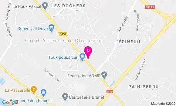 Localisation Jean Philippe Landreau