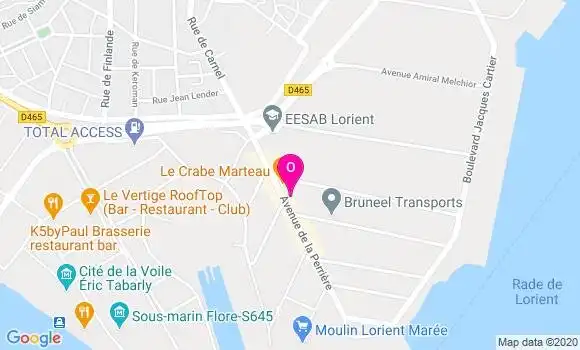 Localisation Laure Uguen