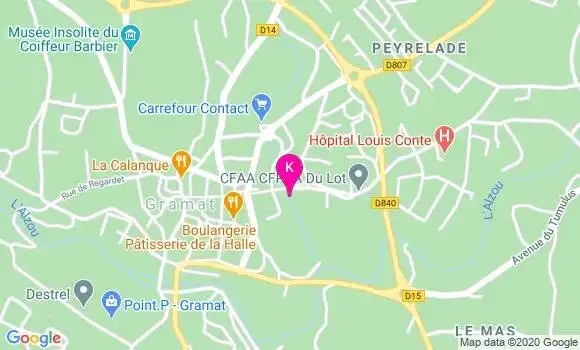 Localisation Herve Bres
