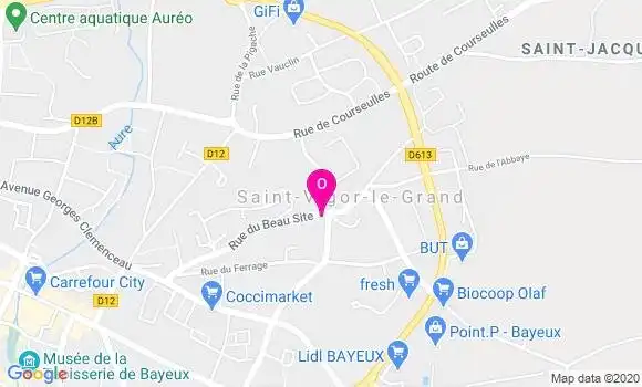 Localisation Delphine Blin