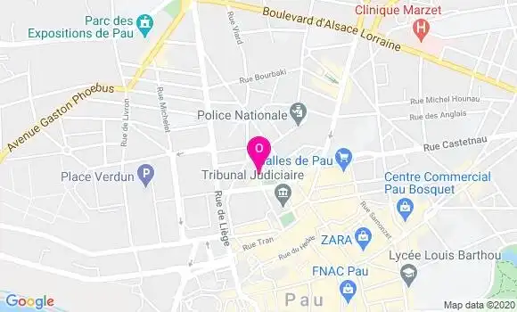 Localisation Guillaume Fayol