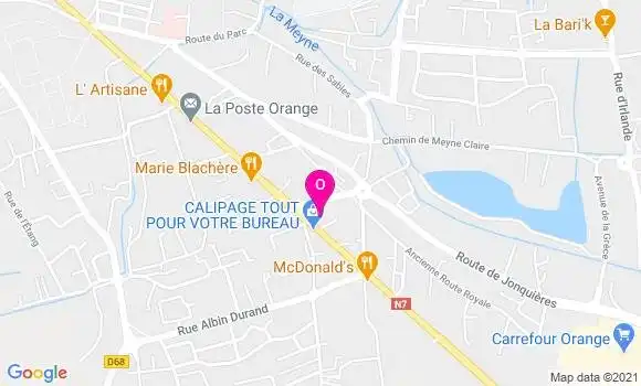 Localisation Cindy Carton