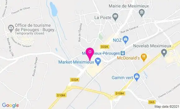 Localisation Christian Debard