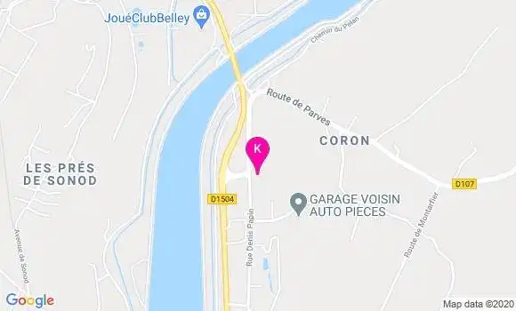 Localisation Sylvain Coiffet