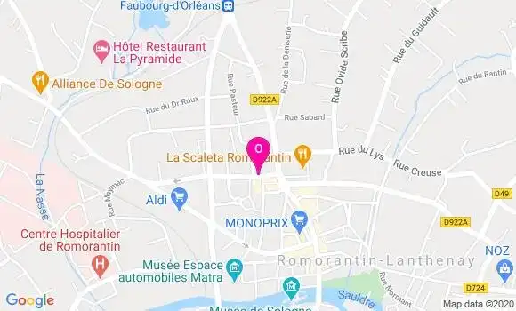 Localisation Manon Simon
