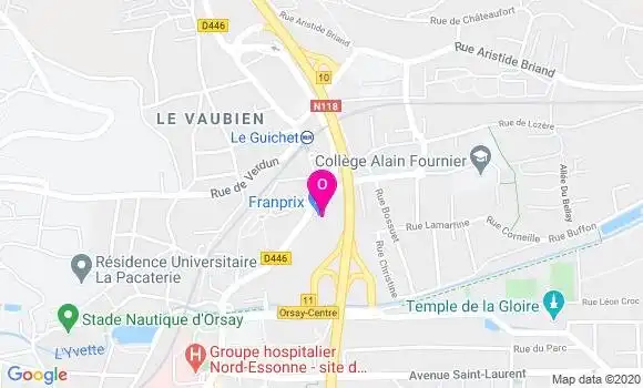 Localisation David Bourgoin