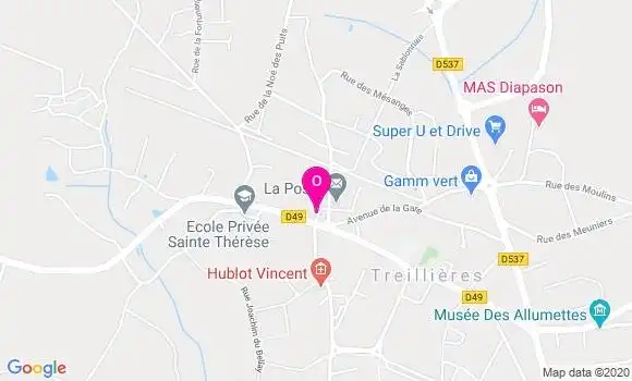 Localisation Pierre Baptiste Taupin