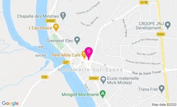 Localisation Elvie Laure Bergeron