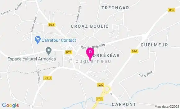 Localisation Catherine Rubion