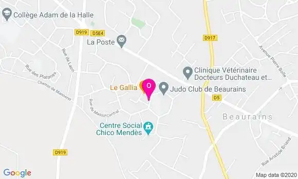 Localisation Bastien Desailly