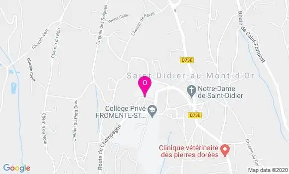 Localisation Justine Wartel