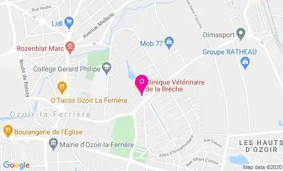 Localisation Sophie Colleville
