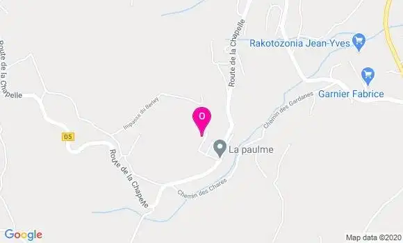 Localisation Pascale Guyon Gavairon