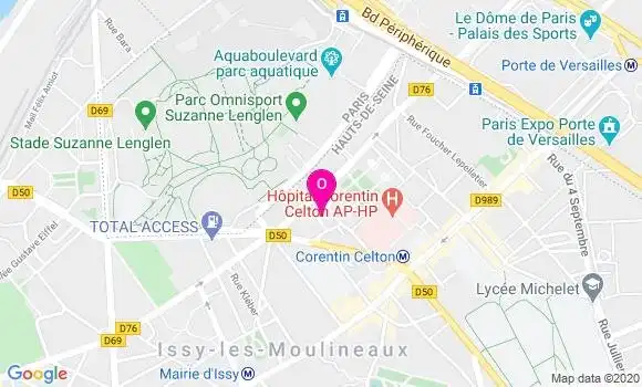 Localisation Hugues Riouallon