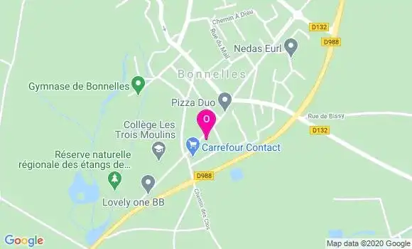 Localisation Aline Hervet