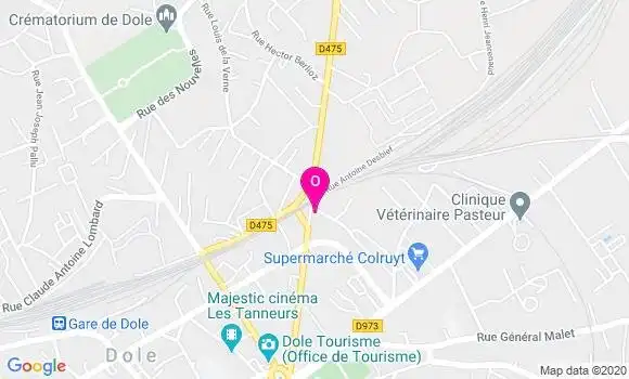 Localisation Charlotte Coulot