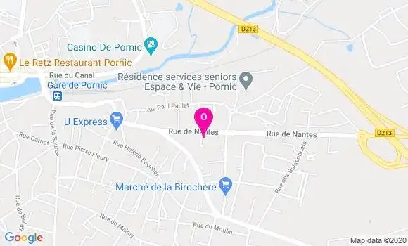 Localisation Matthieu Denis Le Seve