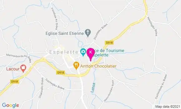 Localisation Marie Sophie Brou