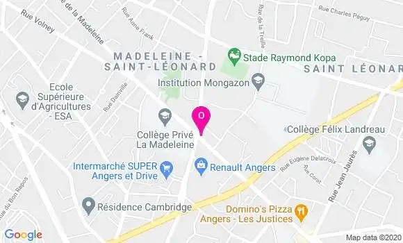 Localisation Floriane Bougie