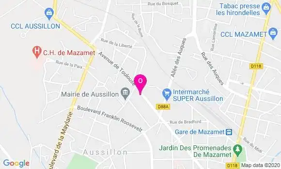 Localisation Melanie Gernelle