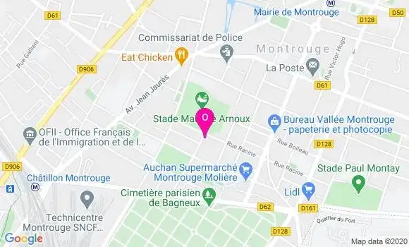 Localisation Cecile Vigneau