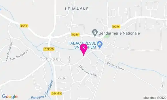 Localisation Adeline Vialard