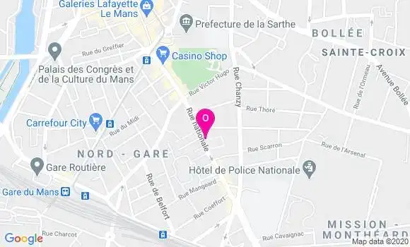 Localisation Claire Cocogne