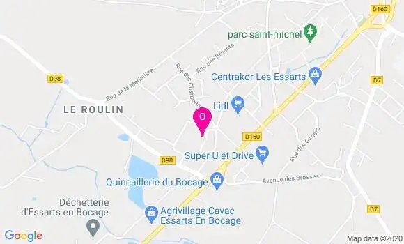 Localisation Mathilde Paranthoen