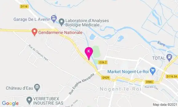 Localisation Christian Millet