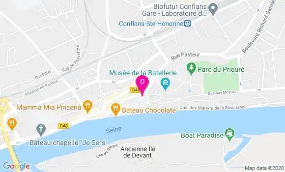 Localisation Maela Thibault