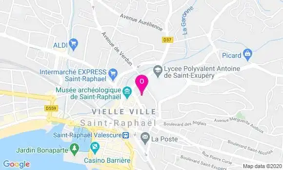 Localisation Perrine Auger