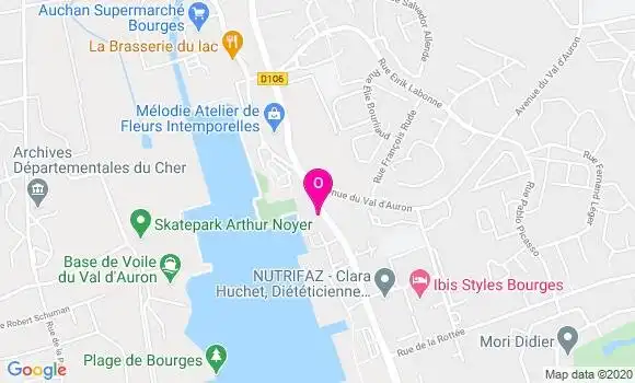 Localisation Clothilde Cuny