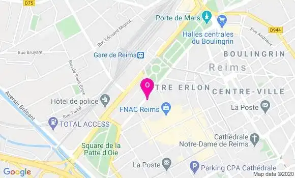 Localisation Lucile Fremy