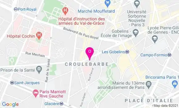 Localisation Francois Xavier Poudelet