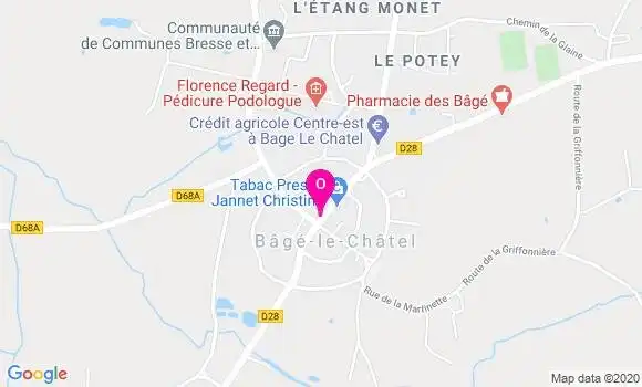 Localisation Victoria Godinot