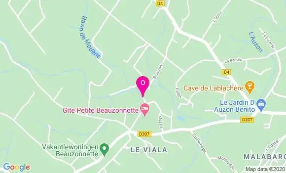 Localisation Cecile Jaquin