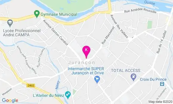 Localisation Pauline Deru