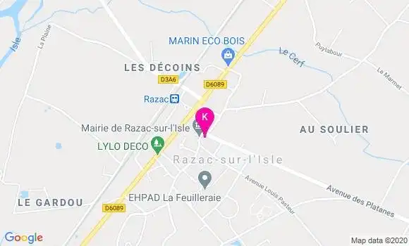 Localisation Mathieu Tarrade