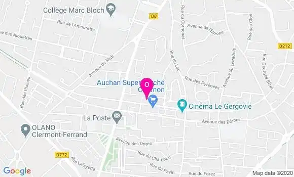 Localisation Sylvie Nord Pasco