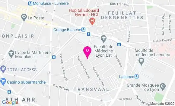 Localisation Anne Marie Marcillat