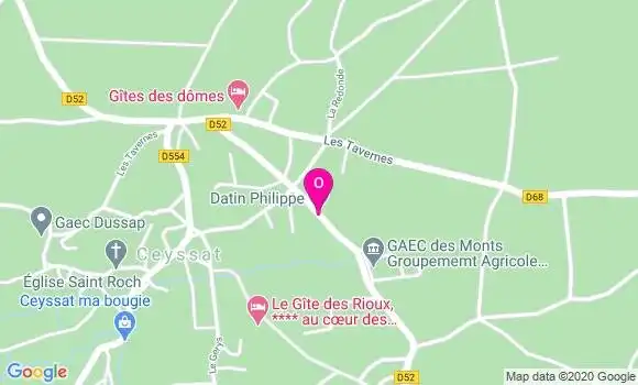 Localisation Philippe Datin