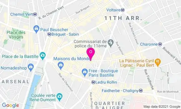 Localisation Anissa Allek