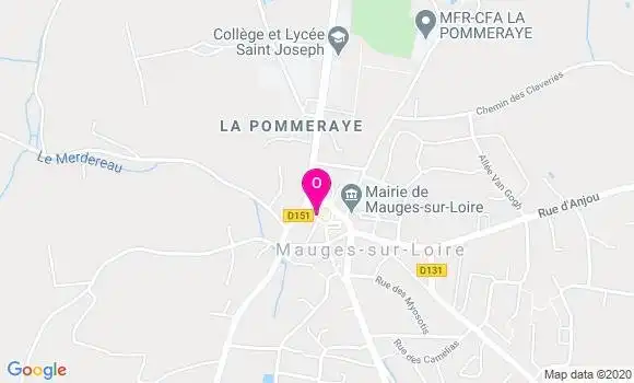Localisation Sybil Dantal