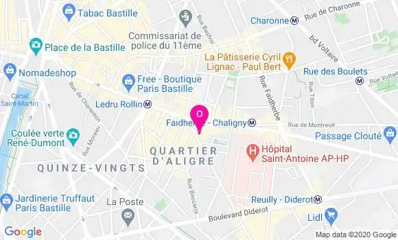Localisation Jean Marc Thevenot