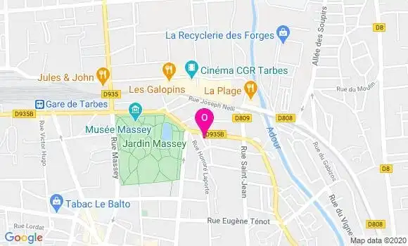Localisation Christian Campardon
